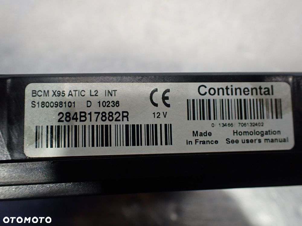 MODUŁ BCM RENAULT GRAND SCENIC III 284B17882R A2C53284891 - 7