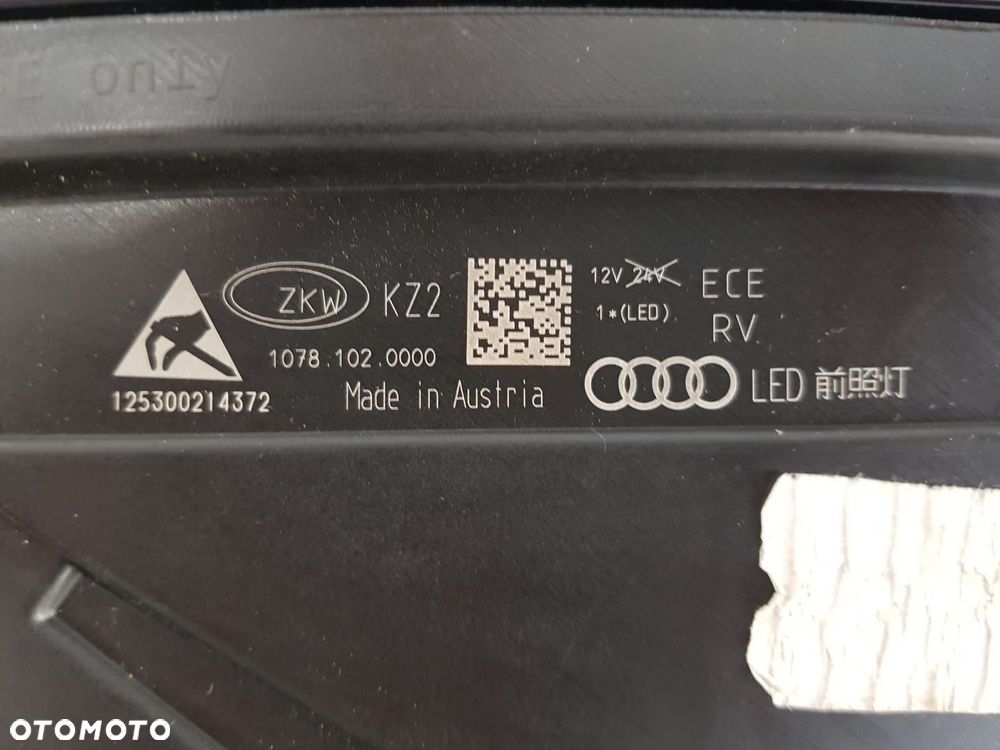 AUDI Q8 SQ8 LAMPA PRAWA PRZEDNIA PRZÓD FULL LED REFLEKTOR 4M891034 - 7
