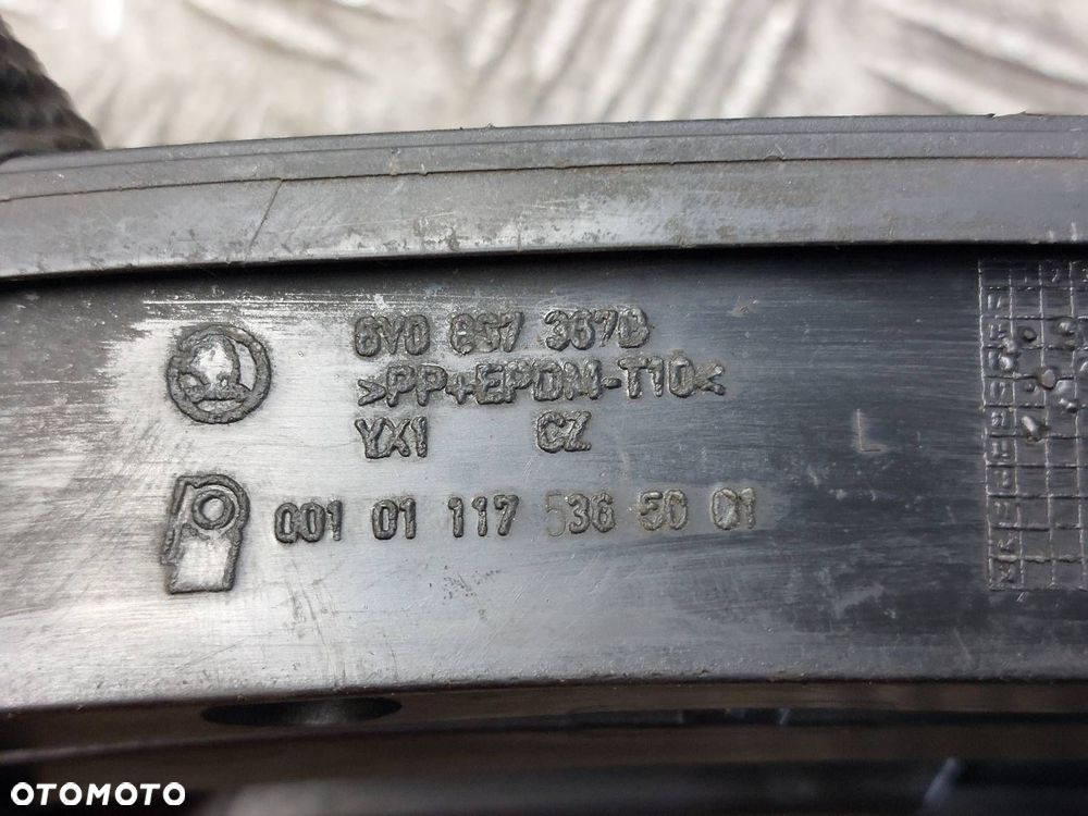 KRATKA ZDERZAKA PRZÓD KOMPLET SKODA FABIA I LIFT - 6