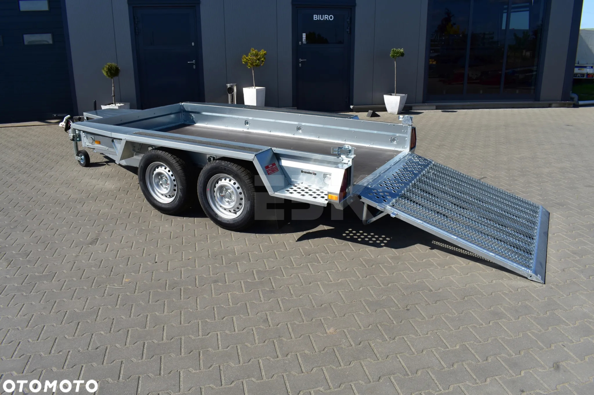 Brenderup Mocna przyczepa do minikoparki MT3080 DMC 2700 kg. - 10