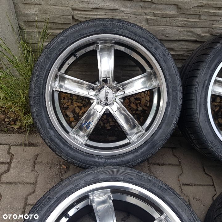 4x 8x18 ET20 5x120 Nowy komplet kół aluminiowych z oponami letnimi BMW 5, 6, 7 - 5