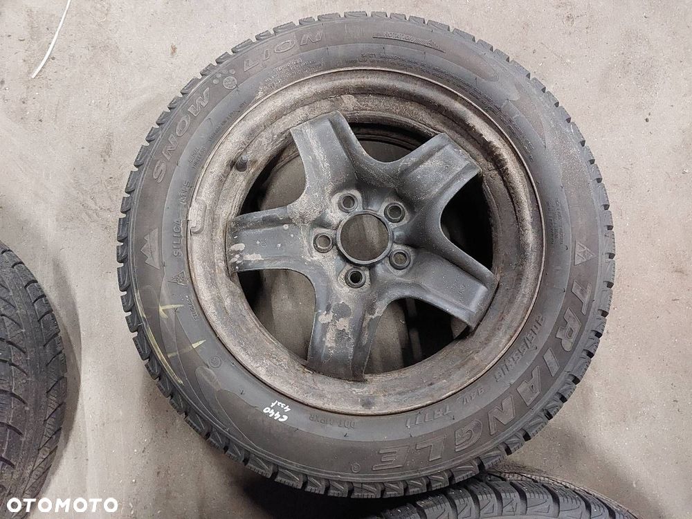 KOŁA KOMPLET FELGI OPONY ZIMOWE 5x110 6,5Jx16 205/55R16 OPEL VECTRA C - 7