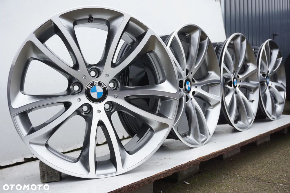 BMW 5x120 19 8,5J et33 styling 366 czujniki stan bdb shadow chrome - 4