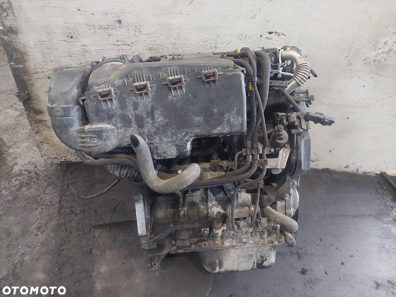 SILNIK DIESEL + POMPA + WTRYSKI + TURBO PEUGEOT 307 1.6 HDI 9HY 9HZ - 2
