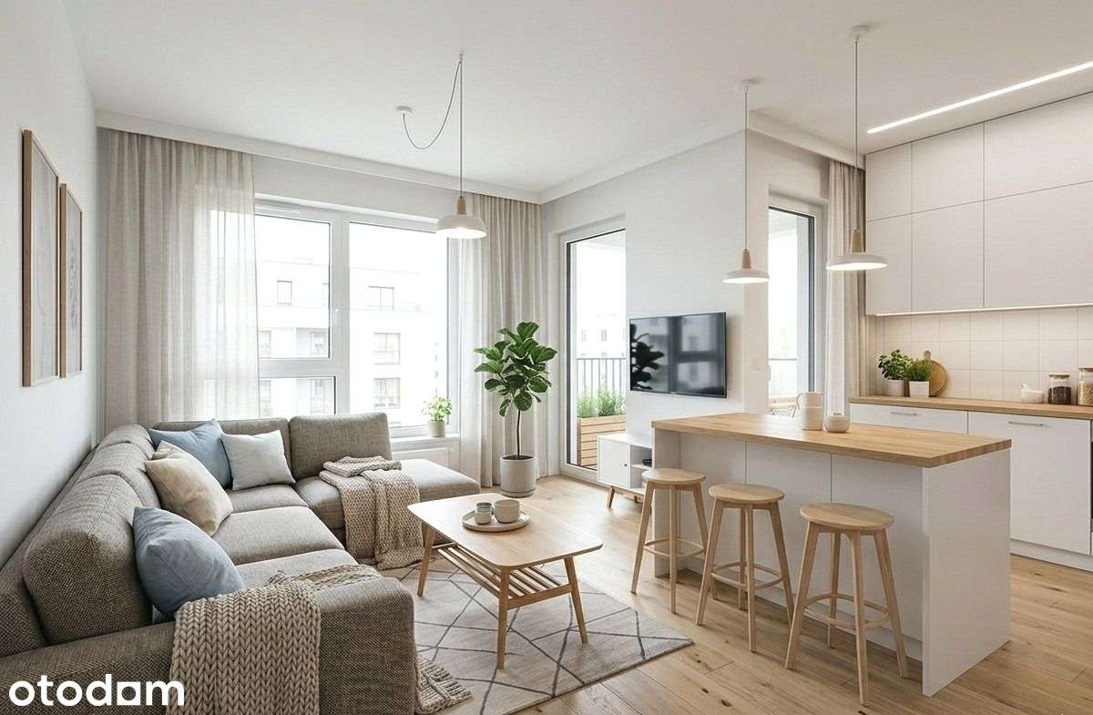 2 pokoje 47 m² + taras 19 m² | bez Pcc | Morena