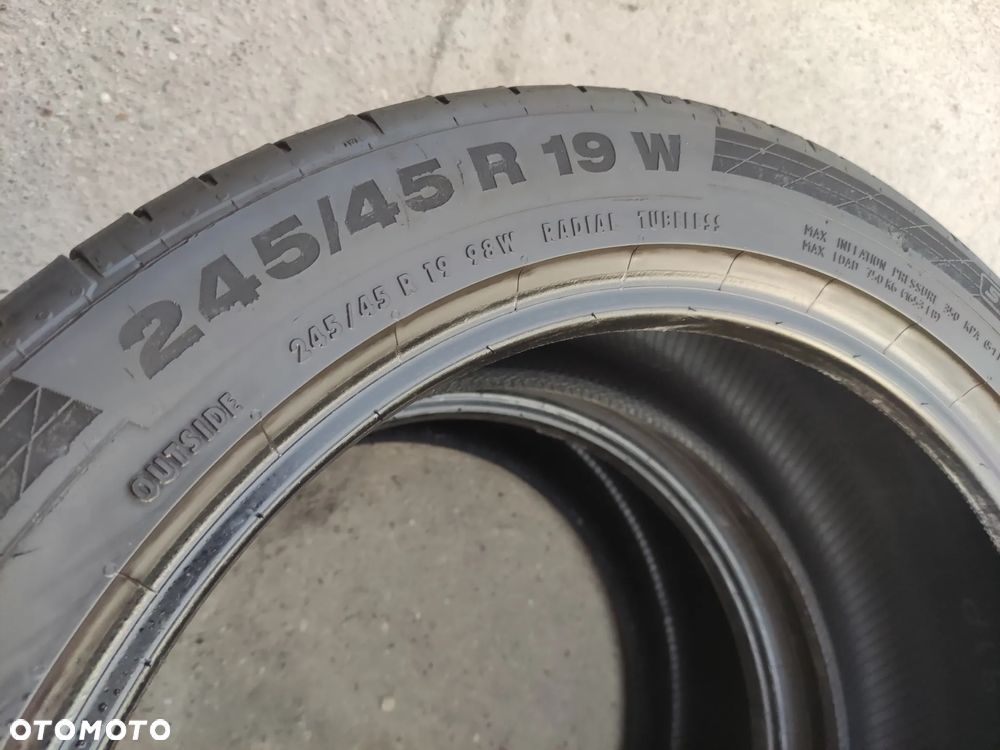 245/45R19 102Y Opony Letnie Lato DUNLOP SPORT MAXX RT2 4,5mm 21r. Legnica ALU-RAD 245/45 - 12
