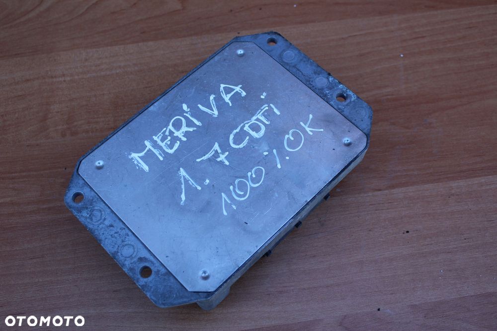 STEROWNIK KOMPUTER SILNIKA ISUZU OPEL MERIVA A 1.7 CDTI 8973509485  97350948 - 6