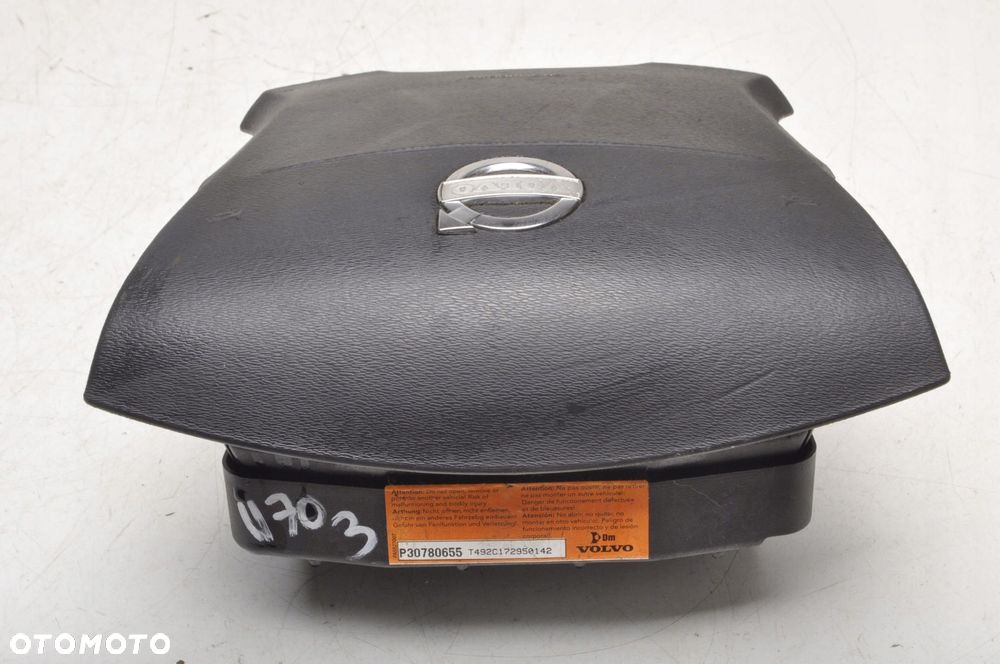 VOLVO S80 II V70 III PODUSZKA POWIETRZNA KIEROWCY AIRBAG 30780655 - 4