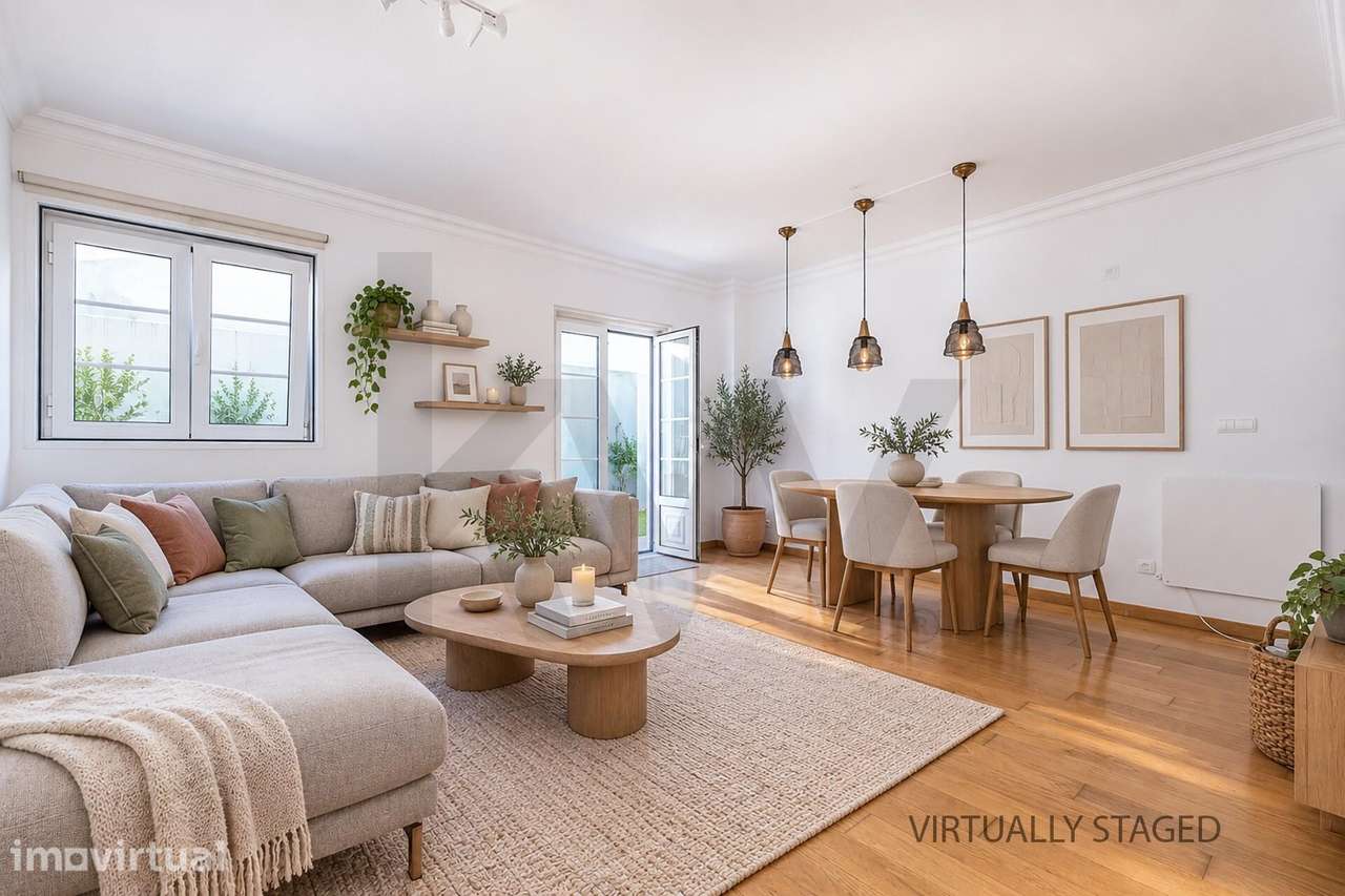 Apartamento T2 com terraço privativo em Alcântara – luz, conforto e lo - Grande imagem: 2/30