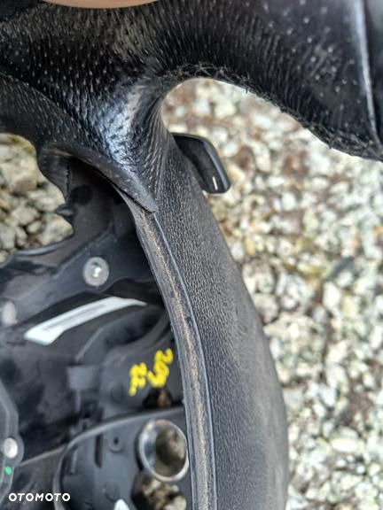 MERCEDES W209 CLK W211 LIFT W219 CLS KIEROWNICA AMG CZARNA SKÓRZANA ŁOPATKI - 13