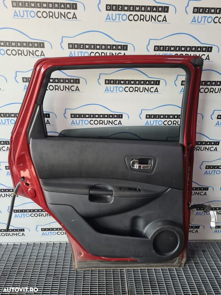 Usa Stanga Spate Nissan Qashqai Facelift 2010 - 2013 SUV 4 Usi Rosu NAJ (986) Plus 2 ... - 6