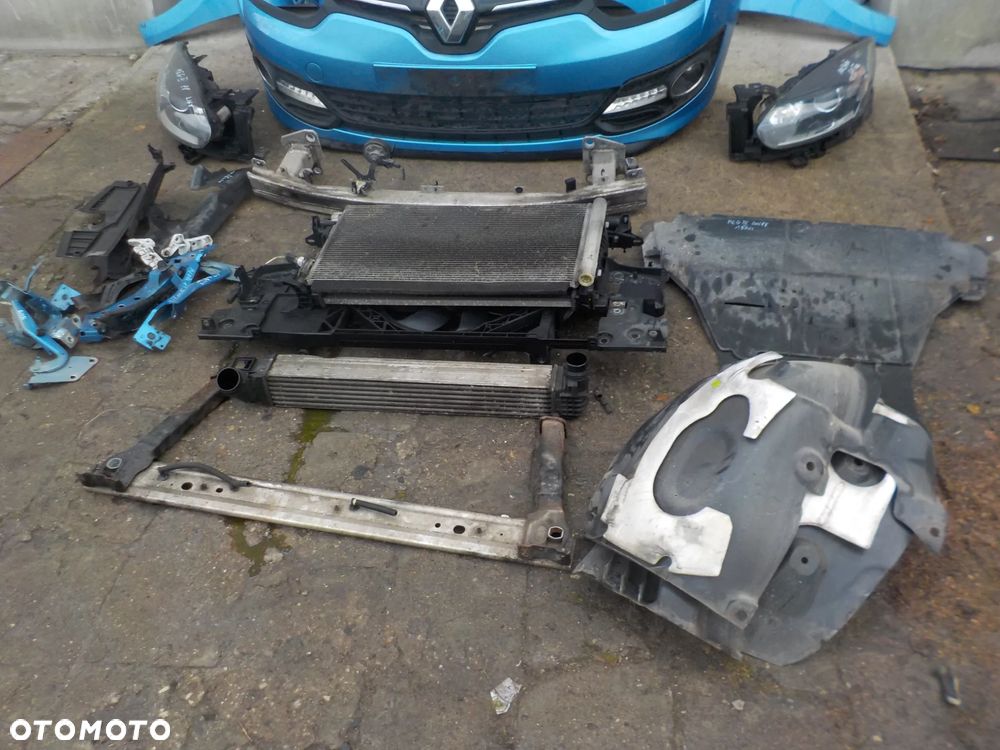 RENAULT MEGANE III LIFT COUPE MASKA ZDERZAK BŁOTNIKI - 13