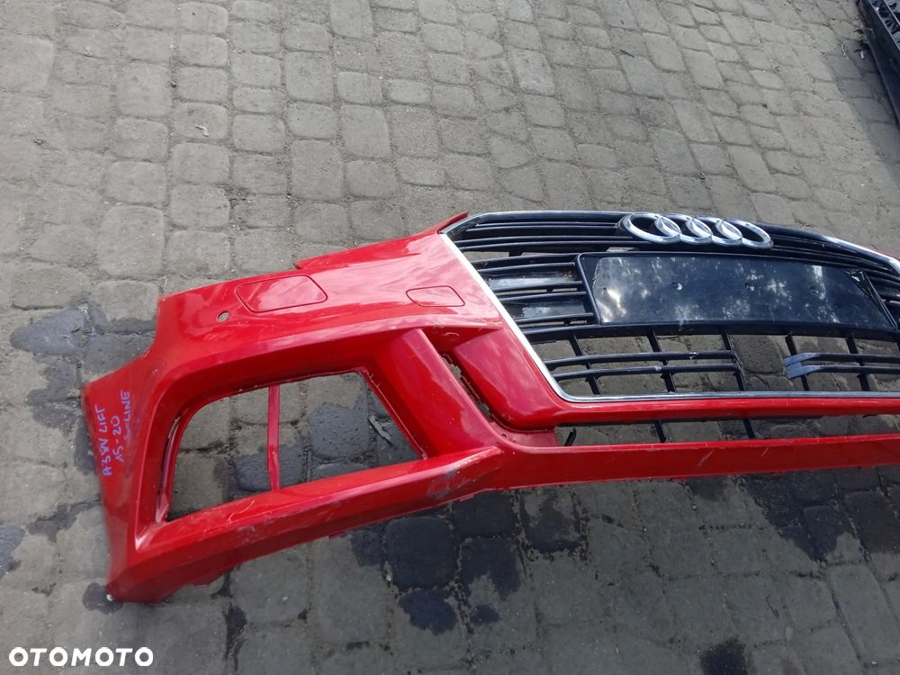 ZDERZAK PRZEDNI AUDI A3 8V LIFT 15-20 S-LINE - 2