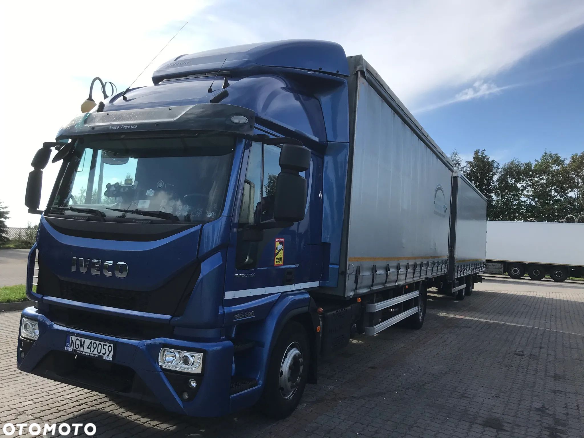 Iveco EUROCARGO MLL160E28P Z PRZYCZEPĄ WECON - 1