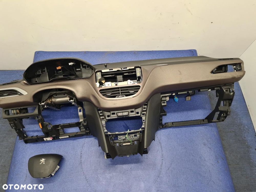 PEUGEOT 2008 I DESKA ROZDZIELCZA KOKPIT AIRBAG - 3