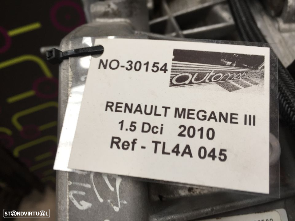 Caixa 6 Velocidades Renault Megane III 1.5DCi 110Cv de 2010 - Ref: TL4 A045 - NO30154 - 5