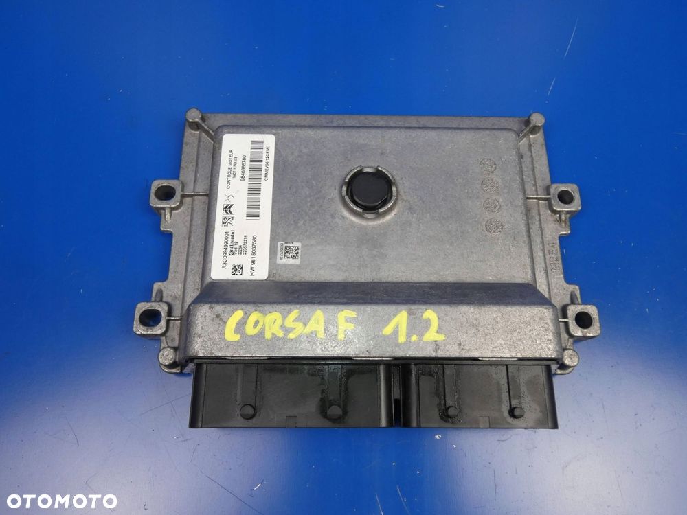 OPEL CORSA F PEUGEOT 208 C3 KOMPUTER STEROWNIK SILNIKA - 1