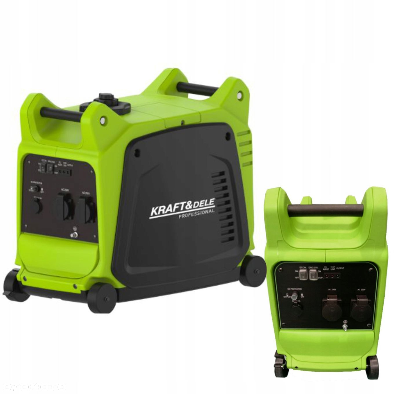 AGREGAT PRĄDOTWÓRCZY INWERTOROWY 3300W PRZENOŚNY 1-FAZOWY KRAFTDELE KD681 - 8