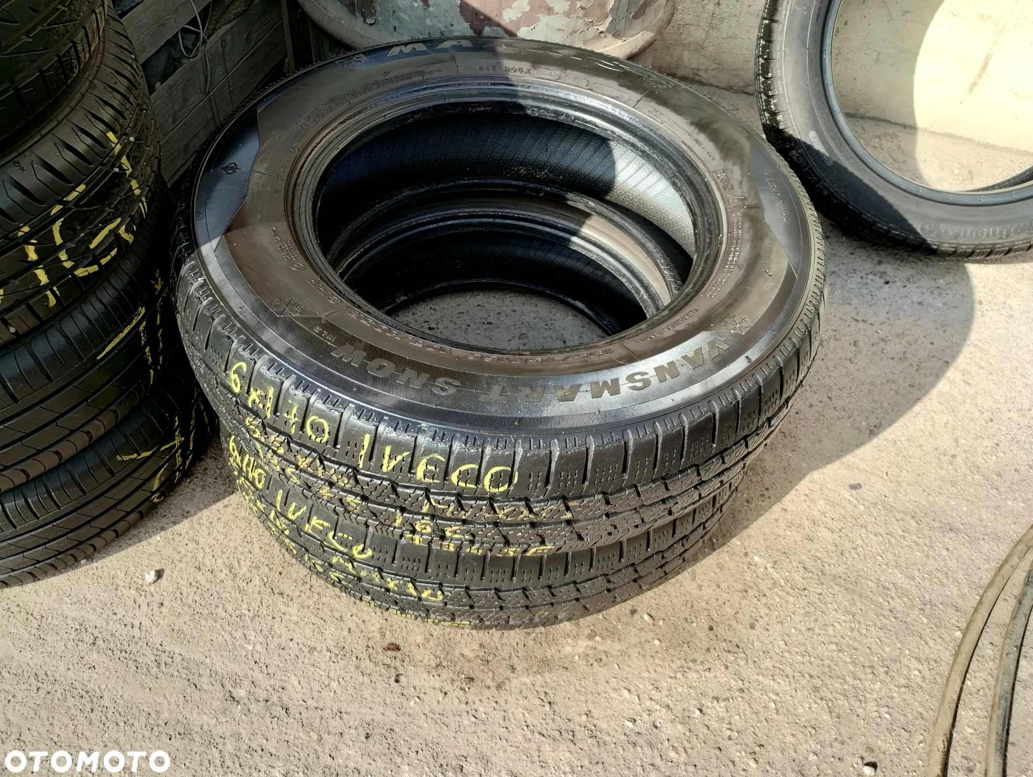 195/75R16C 16 C Opony Zimowe Zima MAXXIS VANSMART SNOW WL2 Legnica ALU-RAD 195/75 7mm - 4