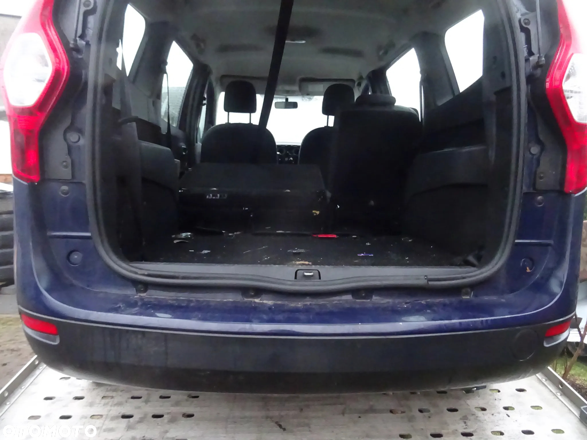 DACIA LODGY DOKKER DRZWI PRAWE  PRZEDNIE DVD42 LISTWA SZYBA PODNOSNIK ZAMEK KLAMKI LUSTERKO CZESCI ROZNE - 11