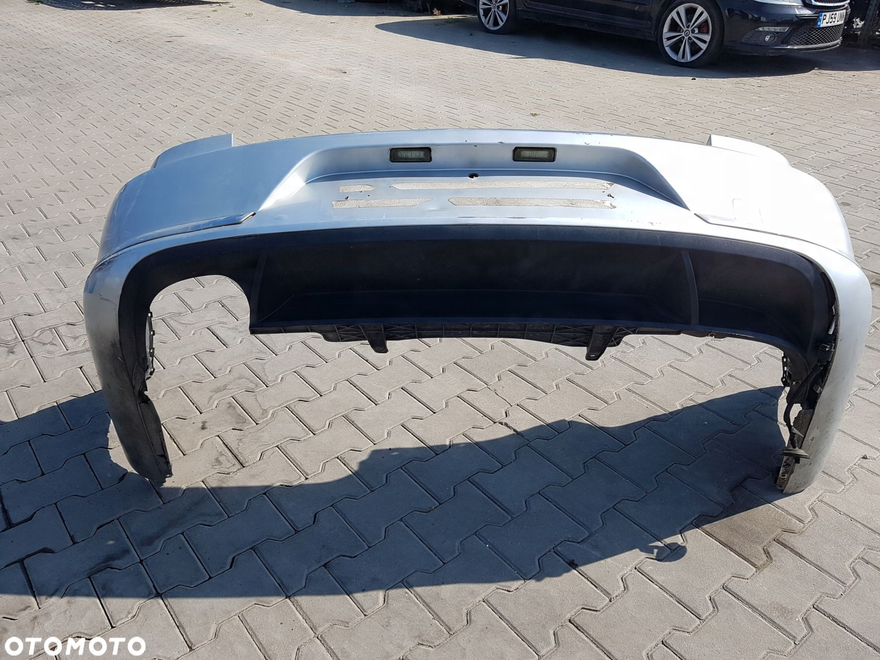 VW PASSAT B7 10-14r SEDAN ZDERZAK TYŁ TYLNY LA7W - 2