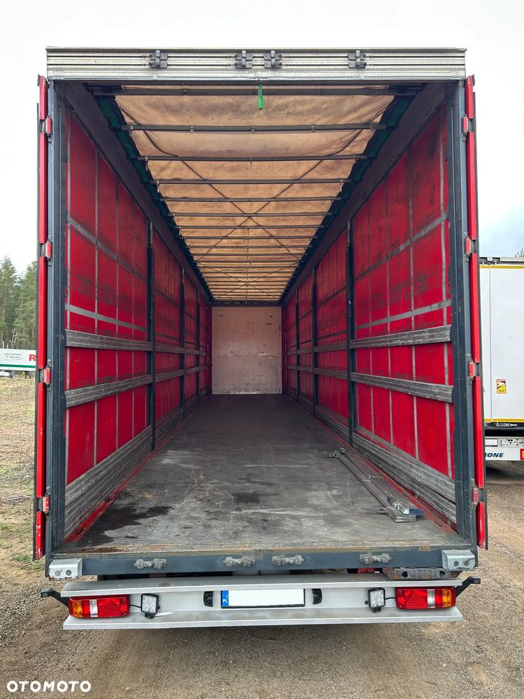 Berger FIRANKA MEGA 5170 KG BARDZO LEKKA / SAF OSIE / OŚ PODNOSZONA / 2019 ROK / BERGER ECOTRAIL LIGHT MEGA / OPONY R 19.5 / 2 KOŁA ZAPASOWE / DACH PODNOSZONY i REGULOWANY !! - 35
