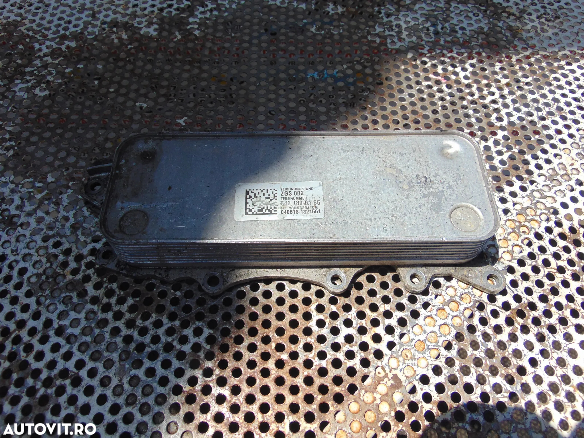 Termoflot Mercedes ml w164 3.0 cod a6421800165 cls w219 glk w166 racitor ulei - 2