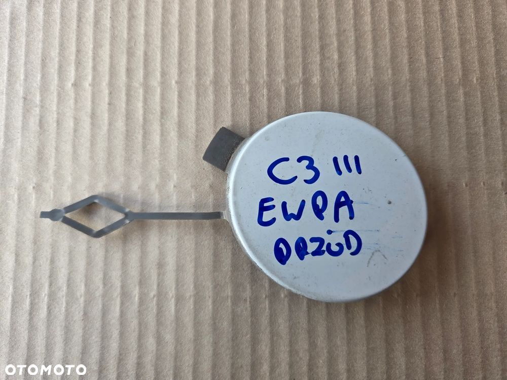 Zaślepka haka zderzaka przód Citroen C3 III EWPA - 1