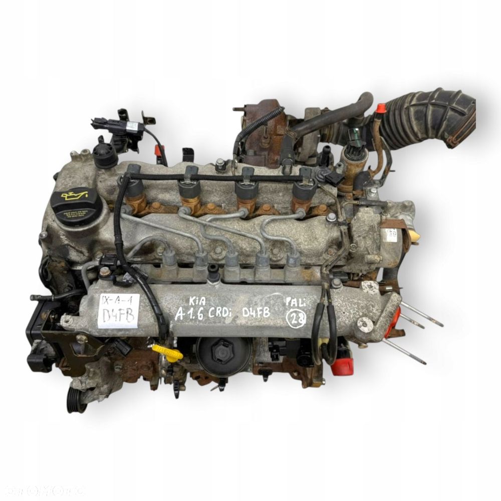 SILNIK D4FB Kia Soul Carens III Cerato Ceed Venga 1.6 CRDI 115KM 156 332km - 3