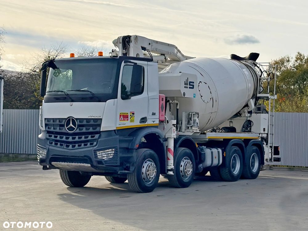 Mercedes-Benz ROCS 3743 * POMPA DO BETONU 25 m + PILOT * STAN BDB / 8x4 - 2