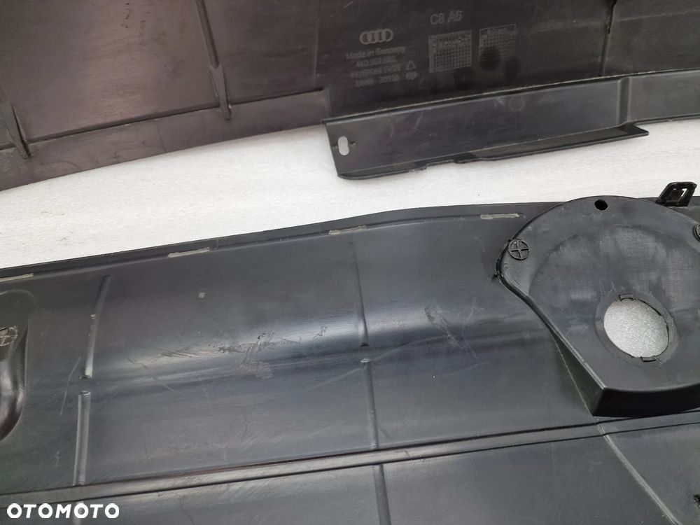 AUDI A6 C8 4K0 18- OSŁONA / NAKŁADKA PASA PRZEDNIEGO PRZÓD , NR 4K0807081 , NR AUKCJI OP89 - 15