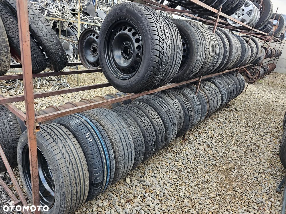 RÓŻNE ROZMIARY KOŁO ZAPASOWE ZAPAS DOJAZDOWE R 15, R 16 4X100 OPEL ASTRA G H MERIVA A CORSA C D DUŻY WYBÓR - 2