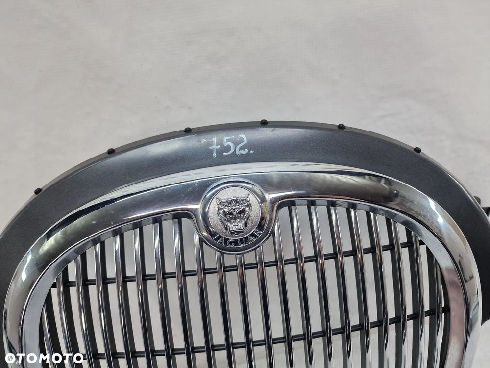JAGUAR S-TYPE 03- ATRAPA / GRILL PRZEDNI PRZÓD , NR 4R83-8A133 , NR AUKCJI GL752 - 5