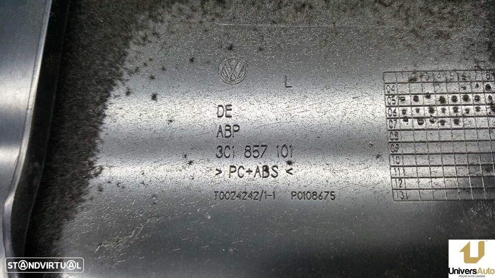 PORTA LUVAS VOLKSWAGEN PASSAT VARIANT (3C5) ADVANCE - 2