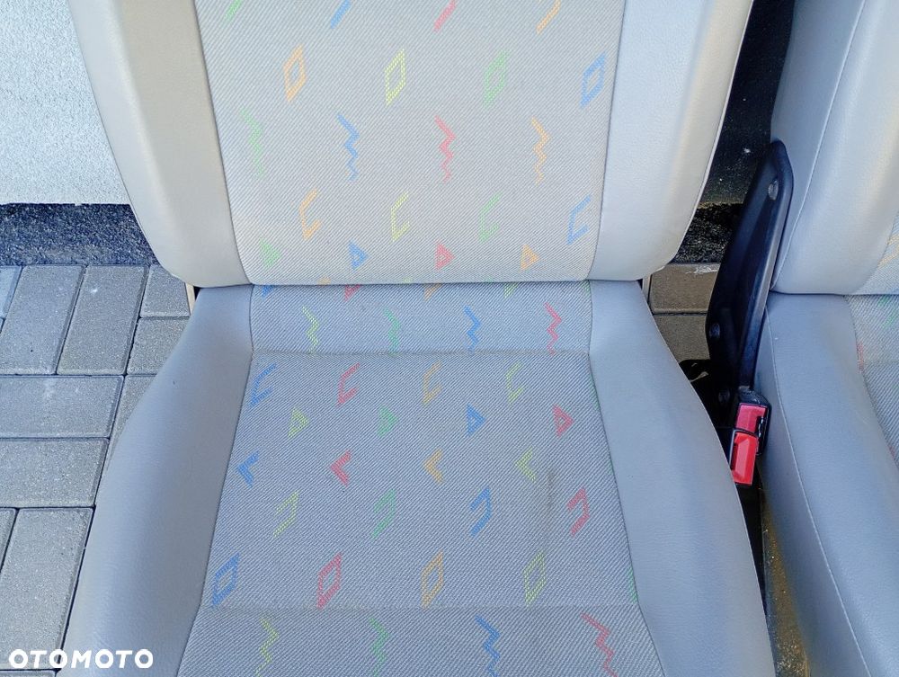 Kanapa Tył Siedzenie II Rząd Ławka Fotel Vw Transporter Caravelle T5 - 15
