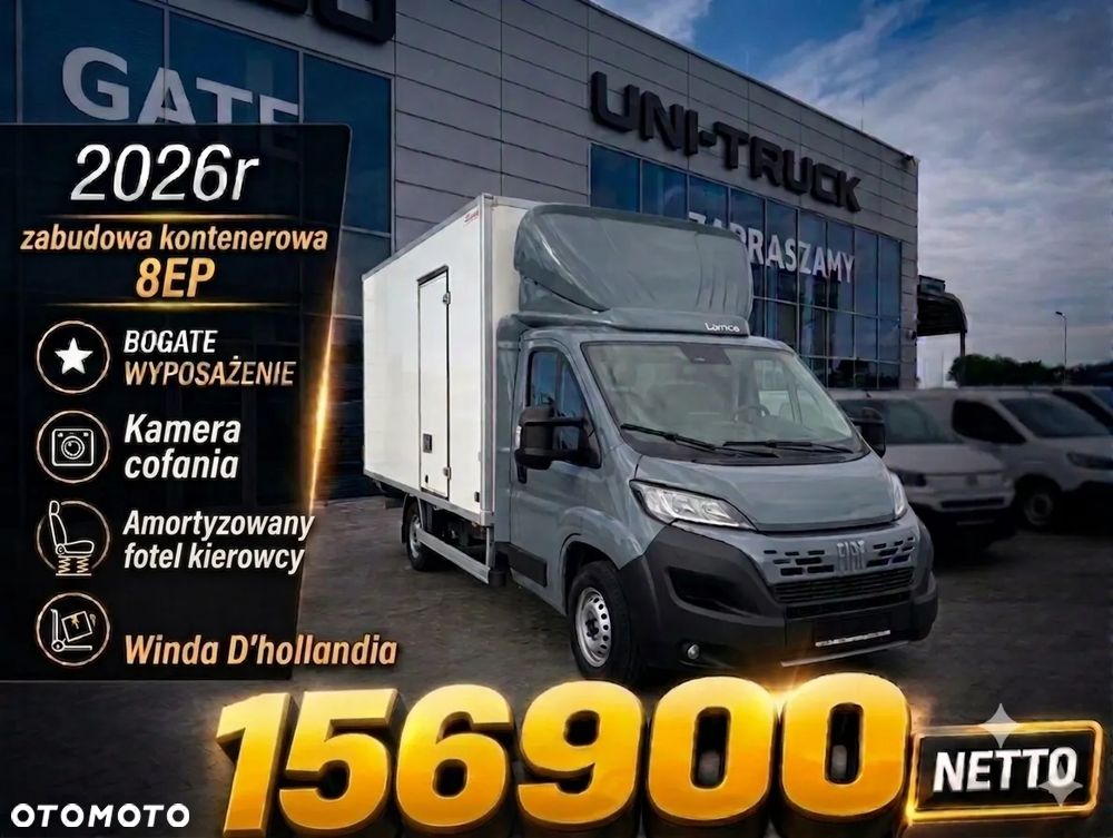 Fiat Ducato Kontener z windą 180KM Full opcja - 2