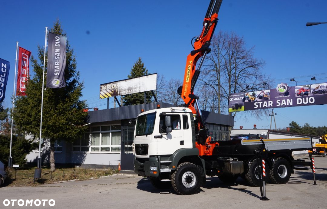MAN 26.440 6x6 PALFINGER PK 44002 E + FLY JIB + WCIĄGARKA EURO 4 żuraw HDs - 10