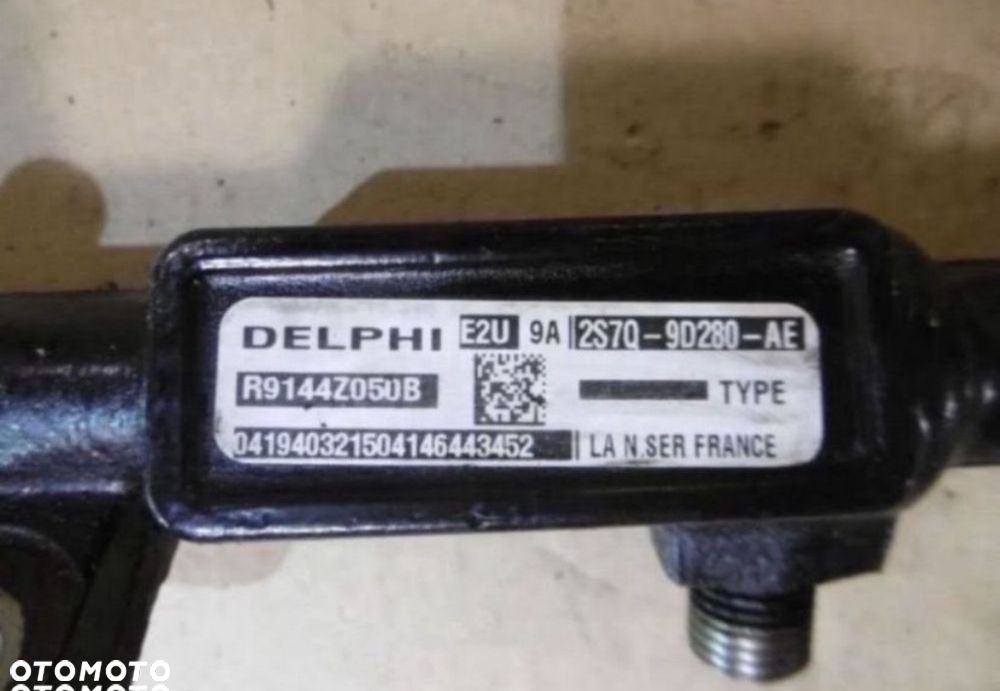 2S7Q-9D280 Listwa wtryskowa Delphi ford mondeo mk3 2.0tdci - 2