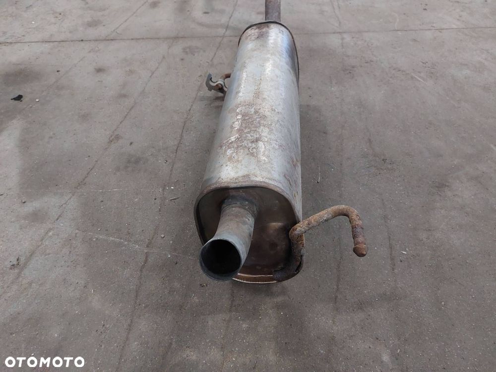 TŁUMIK WYDECH KOŃCOWY ŚRODKOWY RURA SIATKA OPEL CORSA D 1.2 16V 13263396 - 2