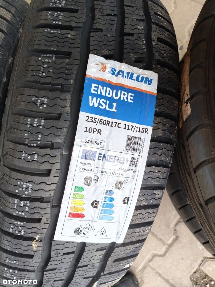 Koła aluminiowe zimowe Mercedes sprinter 235/60/17c Sailun 2026r 6x130 - 6