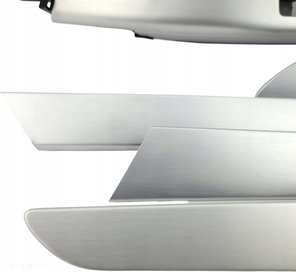 AUDI A6 C6 LIFT LISTWY DRZWI OZDOBNE DEKORY S-LINE SZCZOTKOWANE 1NK TUNEL - 3