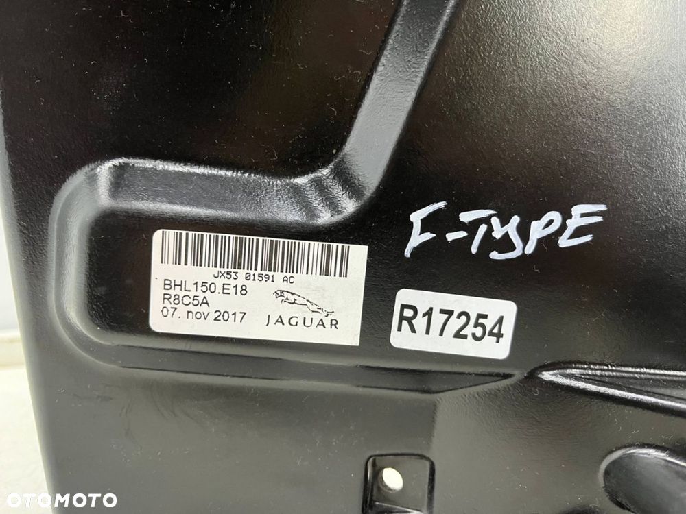 Wygłuszenie Jaguar F-Type x152 SVR 14-24 LEWA osłona izolacyjna wyciszenie ściany grodziowej silnika - 8