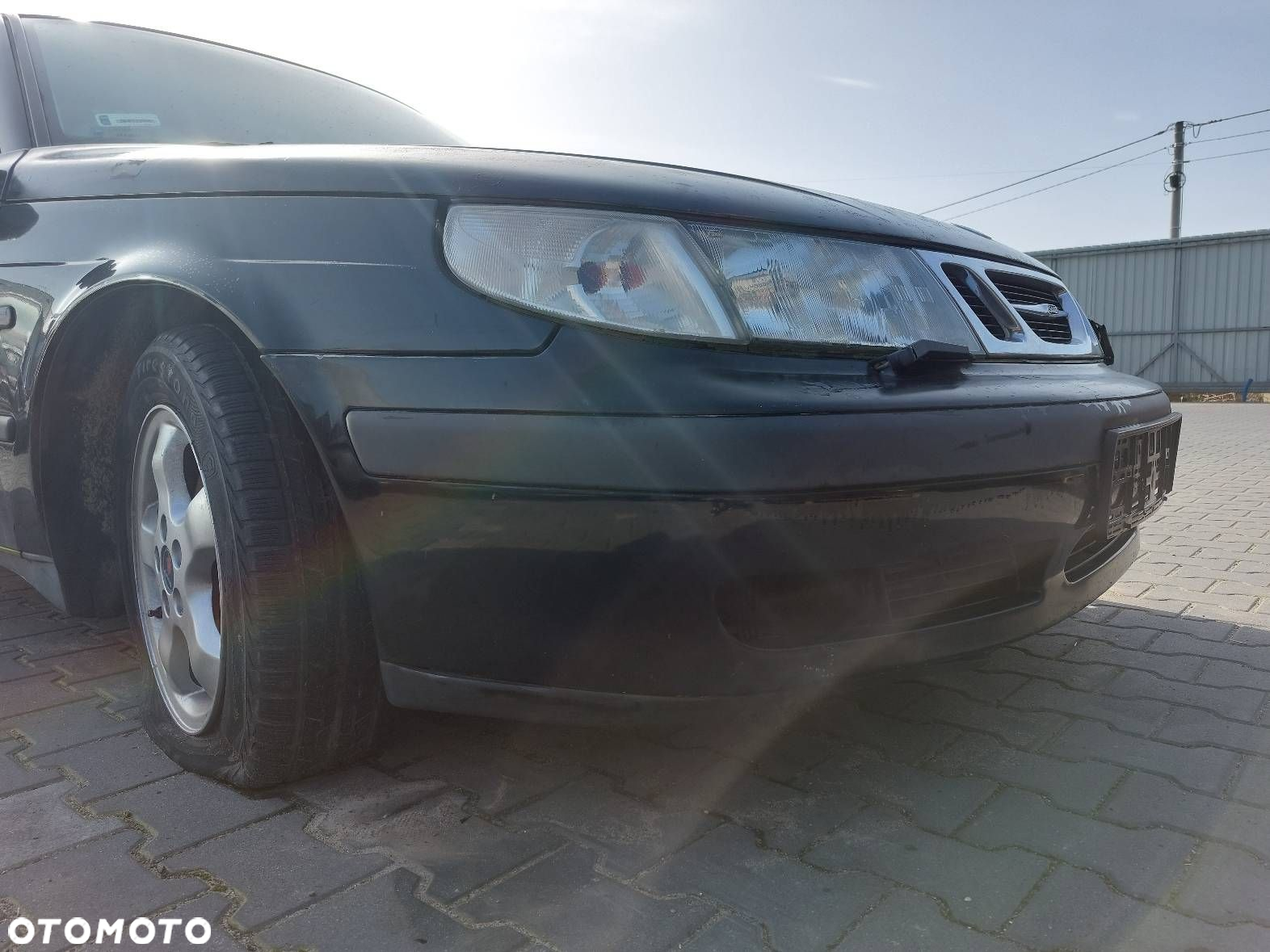 KOMPLETNY PRZÓD MASKA ZDERZAK LAMPA BŁOTNIK SAAB 9-5 I 170 - 4