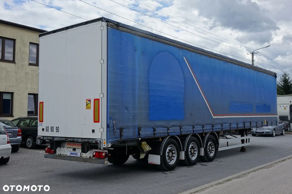 Fruehauf FIRANKA STANDARD / OSIE SAF / OCYNK / PODŁOGA SZYNA DESKA / KOSZ NA KOŁO ZAPASOWE - 5