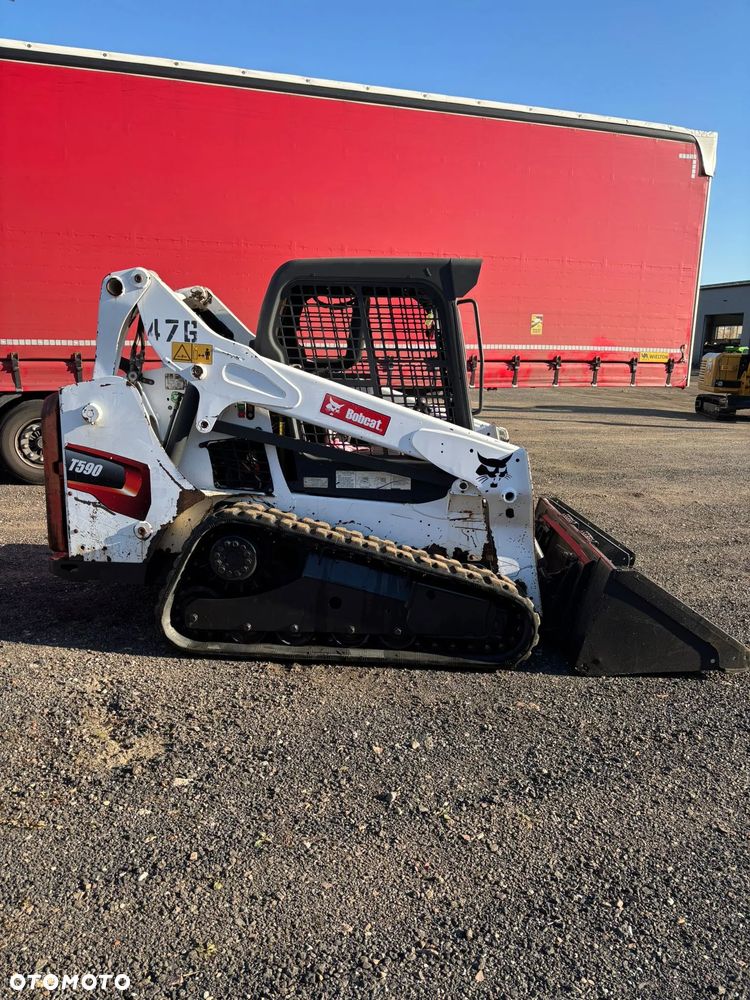 Bobcat T590 2014 ROK –ŁADOWARKA BURTOWA – HYDRAULIKA ZEWNĘTRZNA – ŁYŻKA - 5