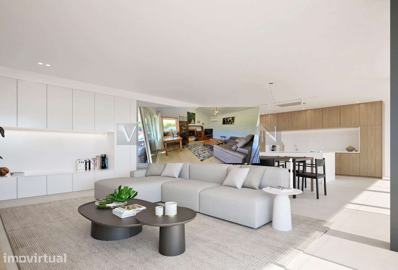 Moradia T4 de luxo com piscina e garagem na primeira linha de mar em P - Grande imagem: 3/12