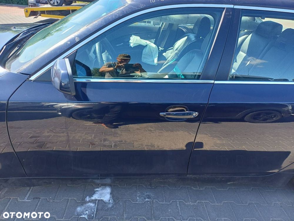 DRZWI KOMPLETNE LEWY PRZÓD BMW E61 E60 317/5 ORIENTBLAU METALLIC - 1