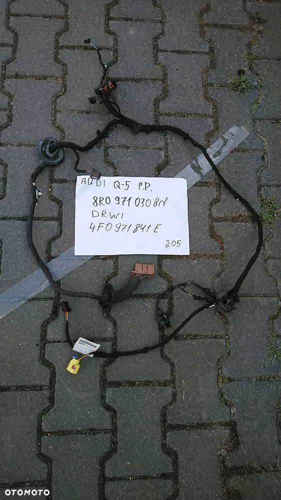 W-wa AUDI WIĄZKA DRZWI INSTALACJA ELEKTRYCZNA KOSTKI A4 B6 B7 - 8