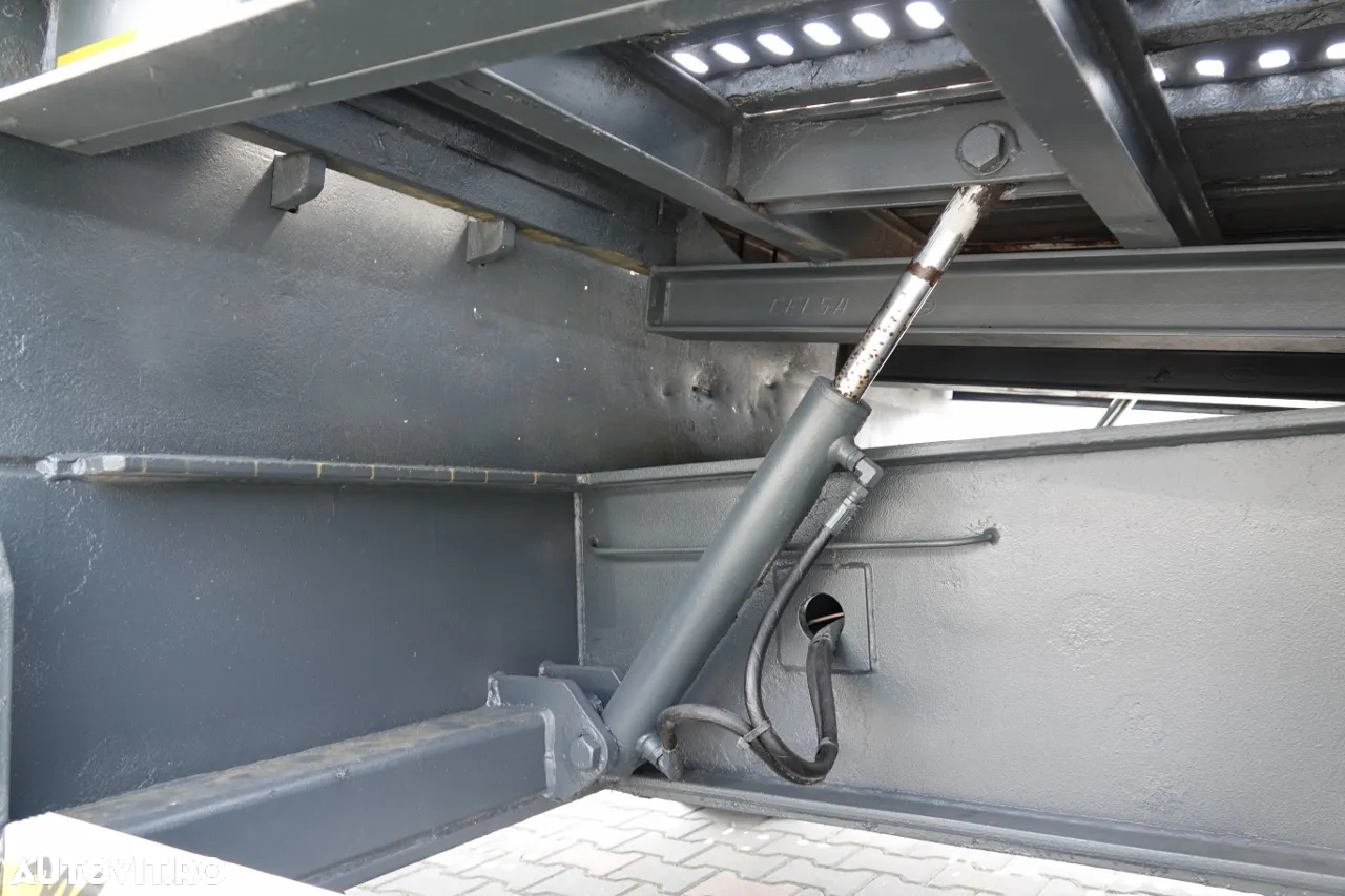 Castera REMORCĂ AMC CASERA / LOW LOADER / 13,3 M / PLATFORMĂ HIDRAULICĂ / GAMA HIDRAULĂ / TROLIU - 23