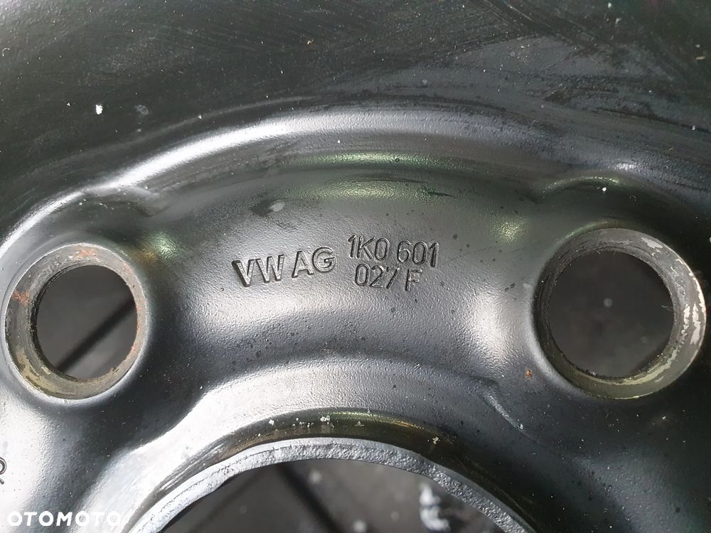 AUDI A3 8P Volkswagen Golf V KOŁO DOJAZDOWE DOJAZDÓWKA 1K0601027F 125/70R16  HANKOOK - 4